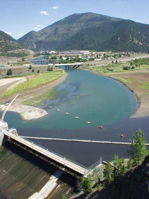 River at Milltown Dam
