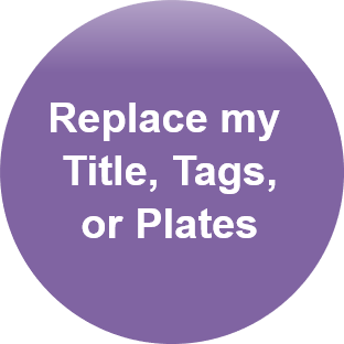 Replace My Title, Tags, or Plates