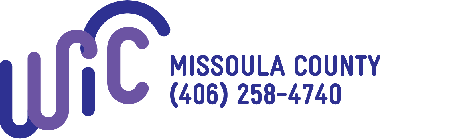 Missoula WIC Logo with Phone Number