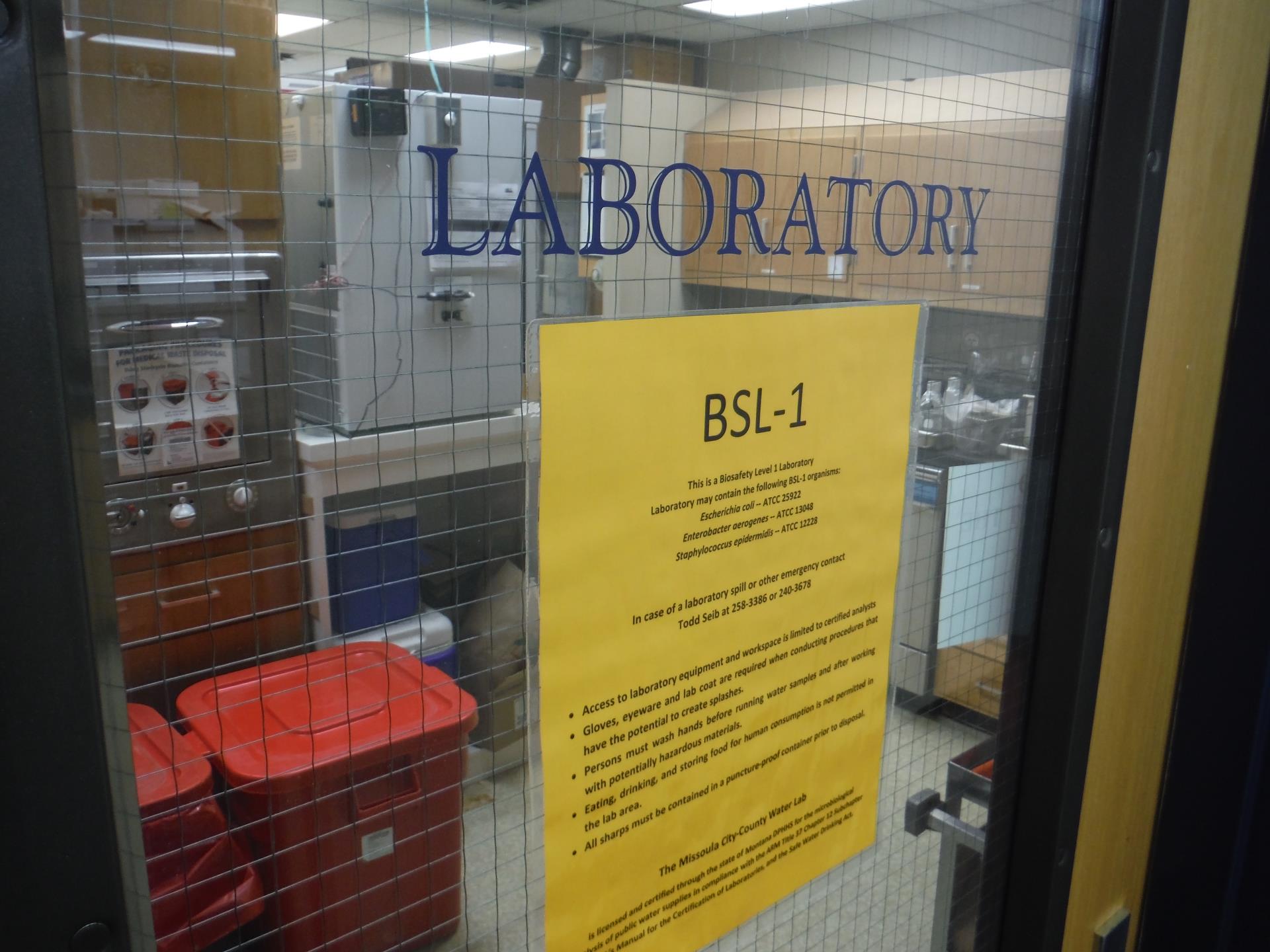Missoula City-County Health Department Biosafety Lab 