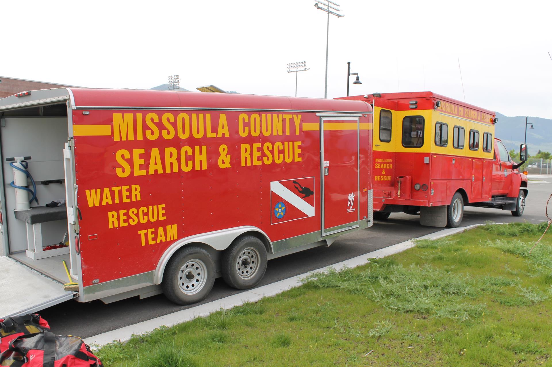 Missoula County Sheriff's Office - MCSAR Vehicles
