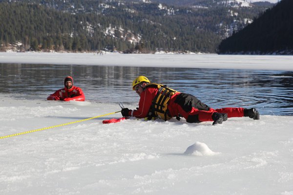 Missoula County Sheriff's Office - SSSAR Ice Rescue Training